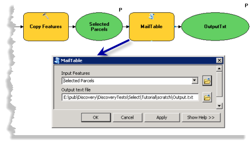 SelectAndMail model illustration part 2